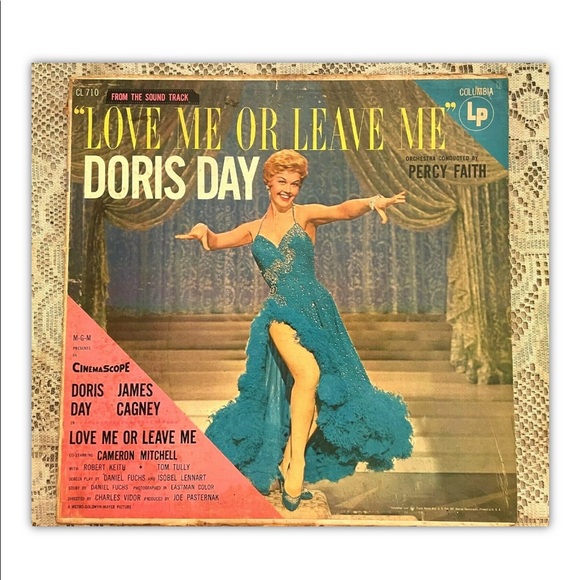 2 Vtg Doris Day LP Record Albums - Love Me or Leave Me and Day by Night - Picture 3 of 12